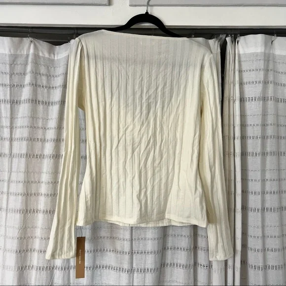 Reformation Ivory Delancey Top NWT - Picture 3 of 5
